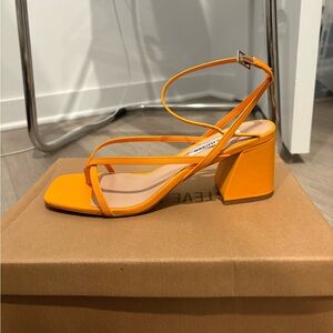 Size 9 Orange Steve Madden Heels